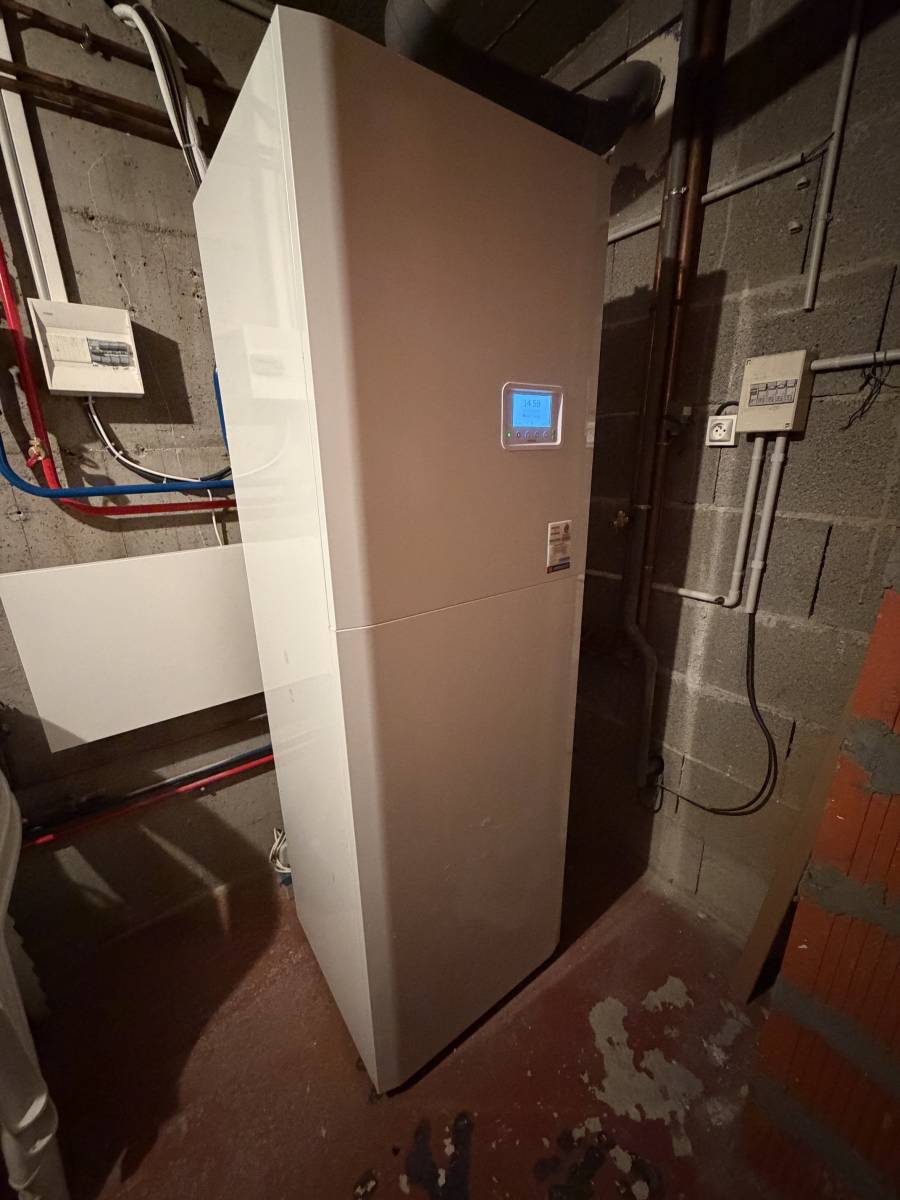 INSTALLATION D'UNE POMPE A CHALEUR A ALBIGNY/SAONE